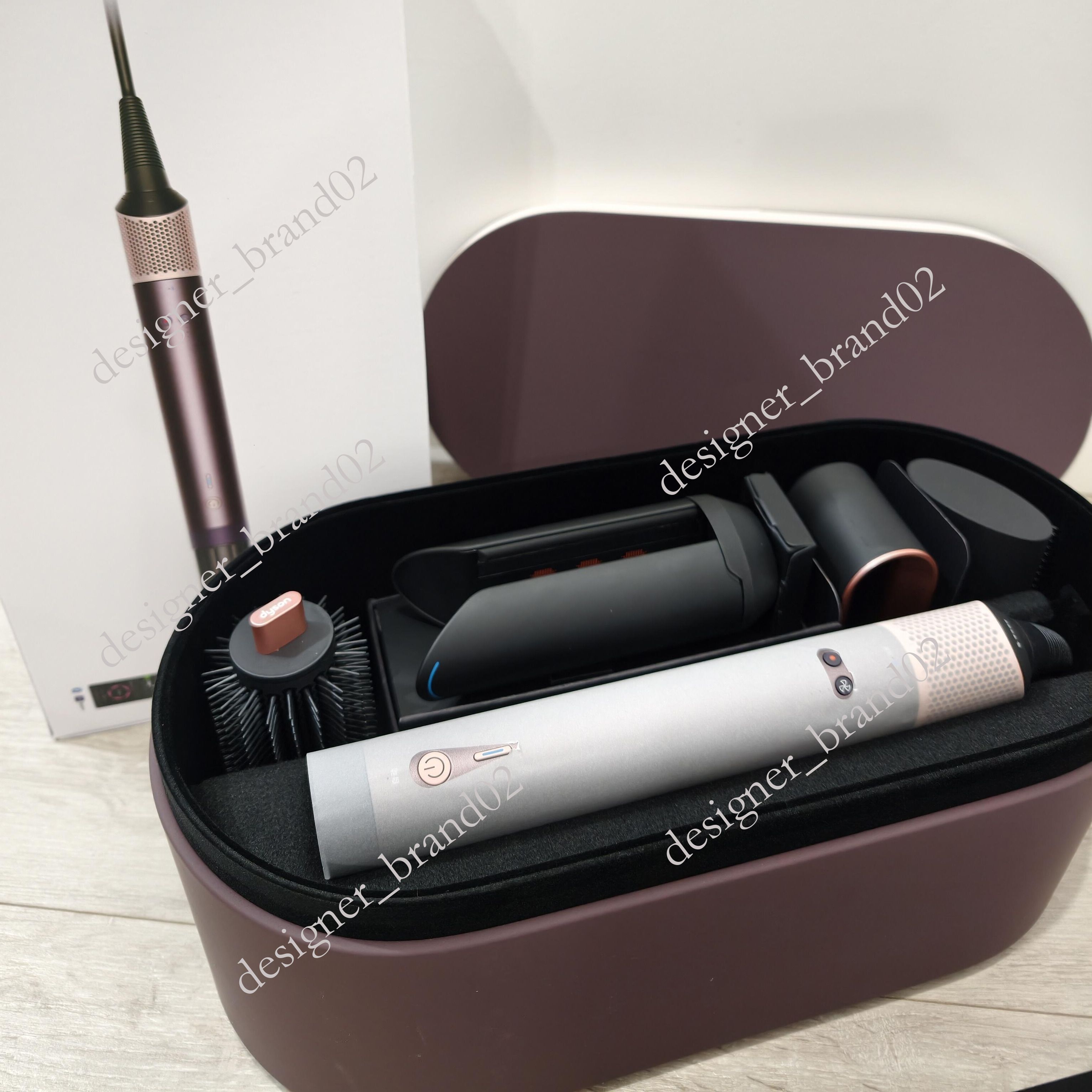 Hair Airwrap Hair Curler Complete Long Curling Iron Origin Multi-styler Dryer Straightener C0-anda 2x Hot Air Styler Auto Hair Dryer Flat Iron Salon Professional - 5 of 9
