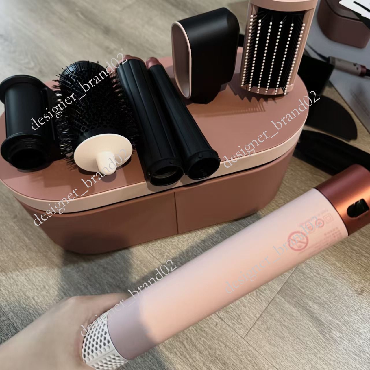 Hair Airwrap Hair Curler Complete Long Curling Iron Origin Multi-styler Dryer Straightener C0-anda 2x Hot Air Styler Auto Hair Dryer Flat Iron Salon Professional - 8 of 9