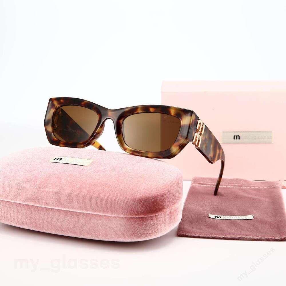 With Box Designer Cat Eye Sunglasses Oval Silhouette Retro Slim Narrow Rectangle Acetate Frame Mirror Reflective Lens UV400 Protection Fashion Glasses For Women - 4 of 9