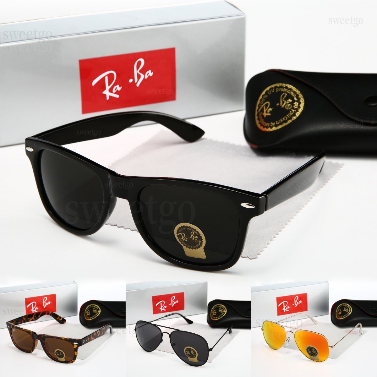 With Box Luxury Sunglasses UV400 Protection Polarized Option Glasses Polished Silver Frame Designer Sunglasses Outdoor Flying Beach Sunglasses For Women Men - 2 of 9