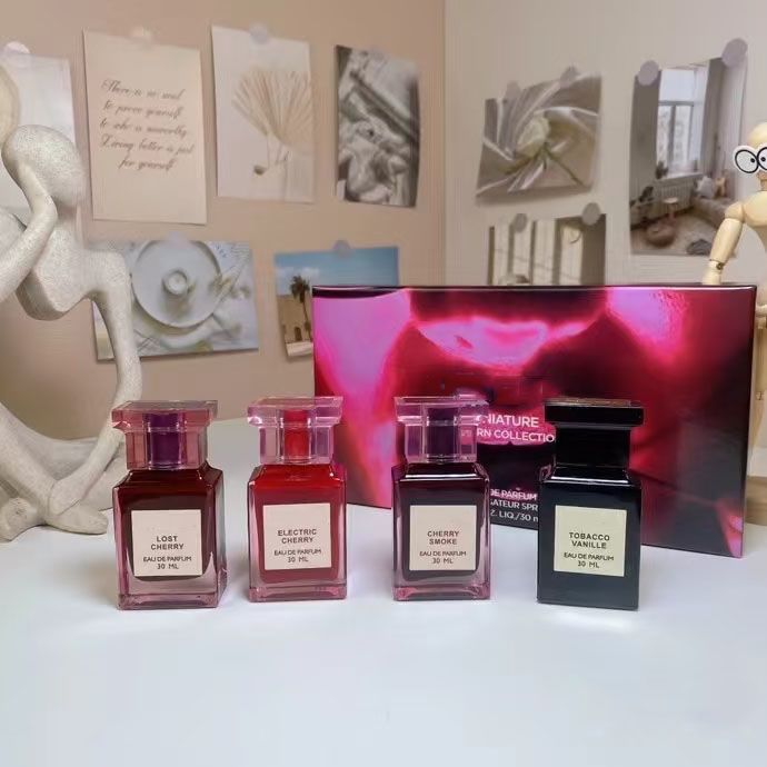 Luxury brand 4*30ml Perfume Set Imagination City of Stars Pacific Chill California Dream Parfum Long lasting smell France Fragrance Gift Box Kits Christmas Gift 4in1 - 2 of 5