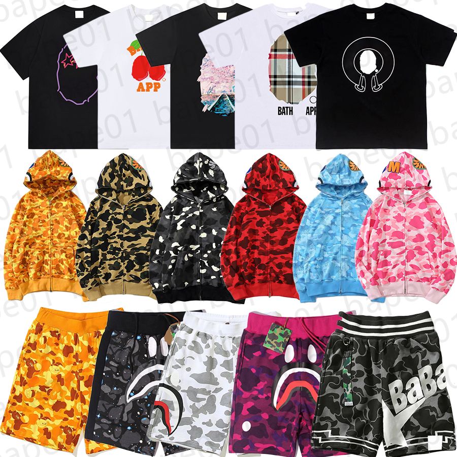 bapeshoodie t shirt designer shirt mens hoodies mens bapesshirts designer t shirts womens bapestshirt tees hoodie summer street clothes fashion tees asian size - 2 of 9