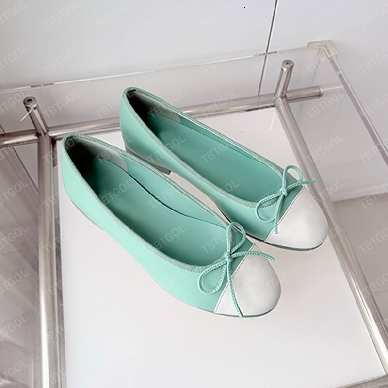 2026 Womens Designer Shoes Ballet Flats Loafers Mesh Dress Shoes Dolly Heels Ballerine Flat Pumps Fashion Bow Sandals Slides Bridal Wedding Shoes 1057 - 8 of 8