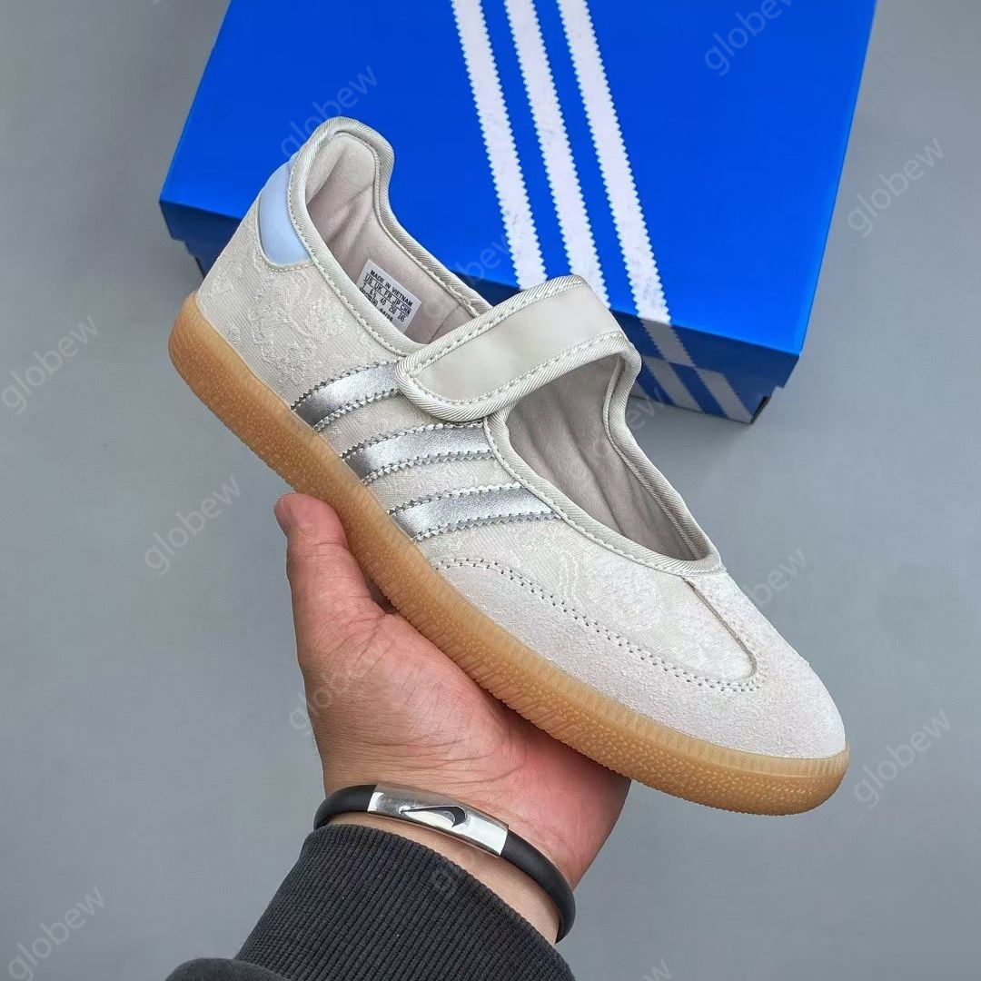 Jane Mary Jane Sandals Designer Mary Jane Shoes Earth Strata Gum Jane Sneakers Classic Black White Color Scheme Comfortable Versatile German Training Shoes - 4 of 8