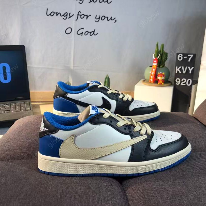 designer 1 basketball shoes men women 1slow university blue dark mocha chicago top UNC hyper royal high bloodline satin-snaketaupe haze trainers sneakers - 5 of 8