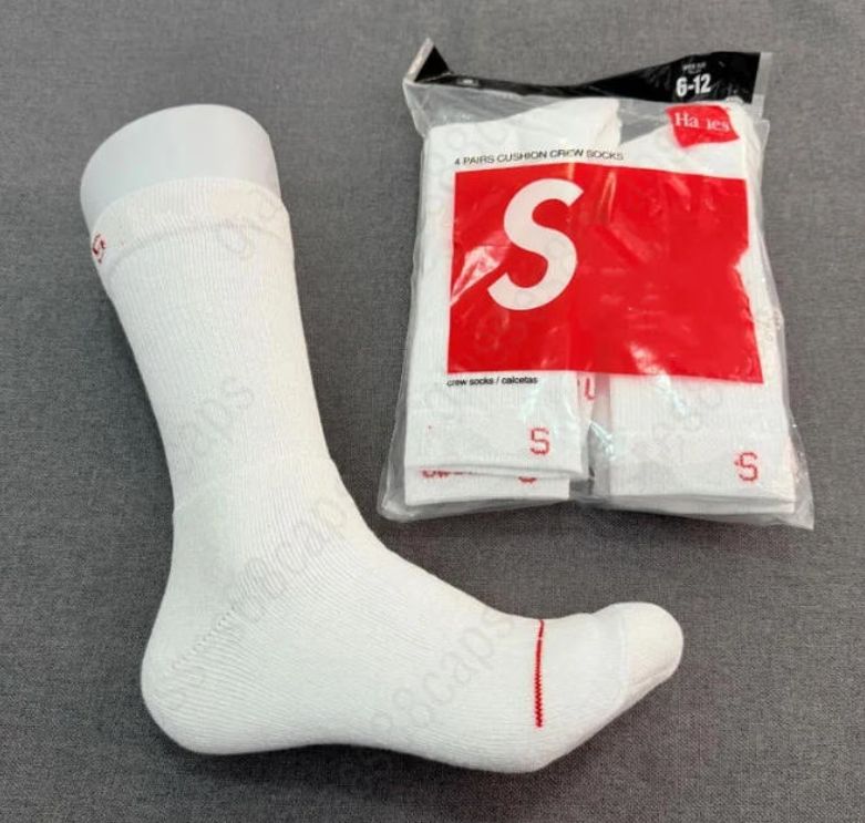 Luxury socks Men's socks designer style socks 4-piece pack sports socks fashionable casual socks women's socks - 2 of 7