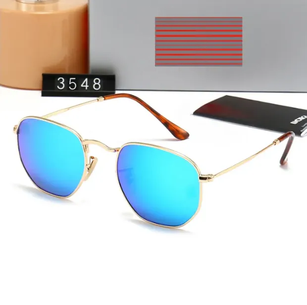 Luxury designer sunglasses 3548 RB sunglasses Hexagonal metal sunglasses Top quality gafas 3447 luxury UV400 Eyewear Classiceyeglasses for men and women 51mm - 5 of 9
