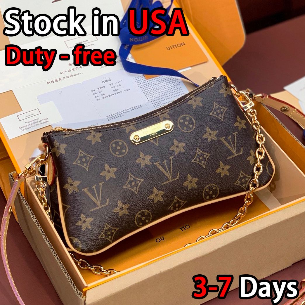 10A Top quality Designer Bag Fashion pochette Liv bag Shoulder bag women Leather Embossed bag Old Flower Handbags Designer purse - 2 of 9