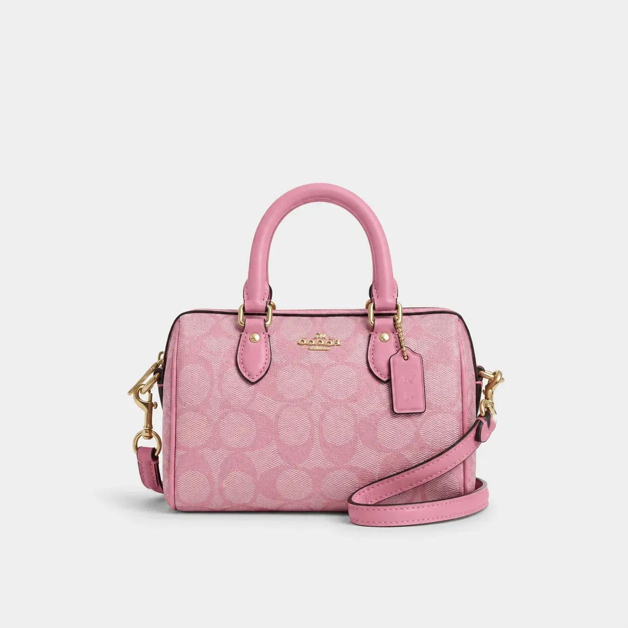 Pink Tote Bag Designer Bag Large Capacity Bag Women's Shopping Bag Canvas With Metal Hardware Classic Fall Winter Fashion BagClassic Fall/Winter Fashion Bag - 4 of 7