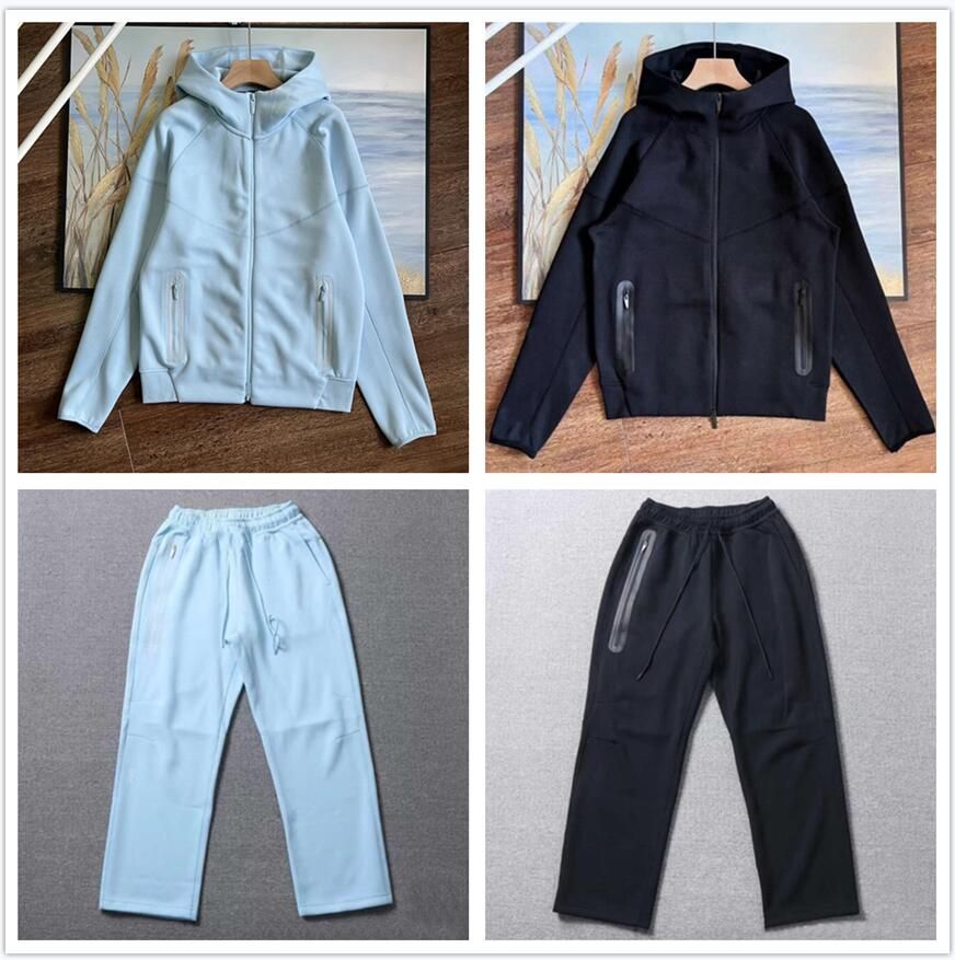 Tech Fleece Mens Womens Hoodies Pants Tracksuits Sports Jackets Space Cotton Trousers Man Tracksuit Bottoms techfleece Man Joggers - 4 of 8