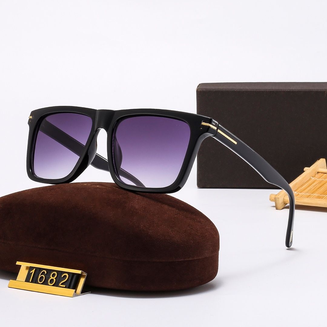Classic Round Sunglasses Brand Designer UV400 Eyewear Metal Black Frame Sun Glasses Men Women Mirror Sunglasses Polaroid Lens With Box - 8 of 8