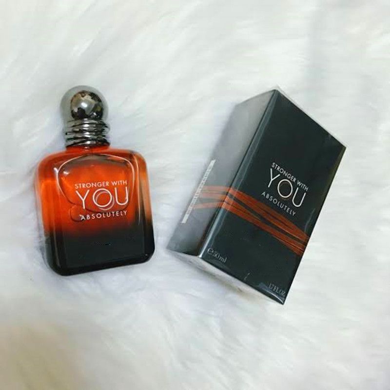 Designer Perfume Men Fragrance Stronger with You Absolutely Intense Eau De Parfum Man Cologne Spray Body Mist Fast Ship High Quality 100ml EDP 3.3OZ - 2 of 4