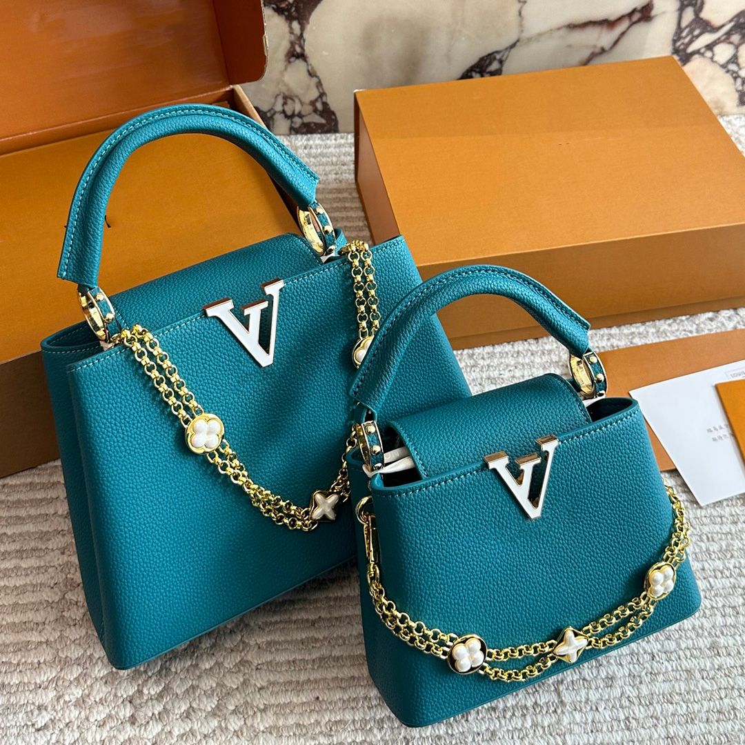 10A Capucines Designer Bag shoulder bag tote bag CrossBody Womens Leather Evenning bags Fashionable Shoulder Clutch Bags high quality shopping bags Lady bags - 7 of 7