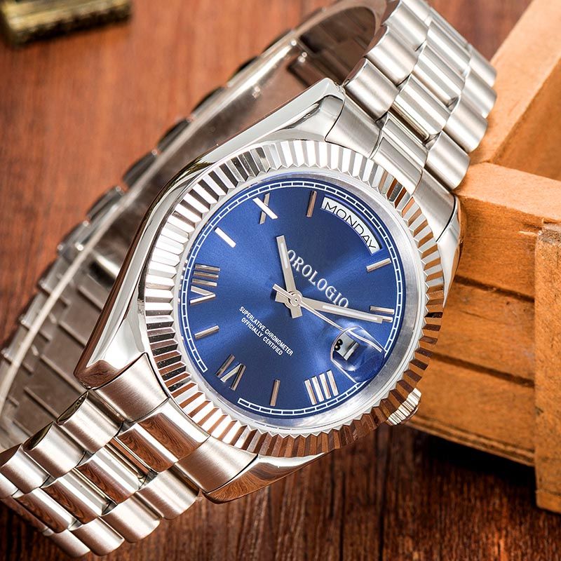 montre de luxe Mens Watches 41mm Automatic Movement full Stainless Watches 2813 Mechanical watches Luminous
