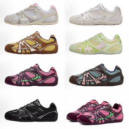 72 Spring Sneaker Women Designer Mj Shoes Fashion Y2K Running Shoes Color Block Flat Trainers Breathable Mesh Casual Athletic Shoes 1182 - streetova