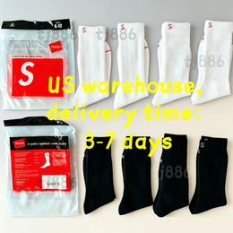 Socks Men's socks designer style socks 4-piece pack sports socks fashionable casual socks women's socks A1 - streetova