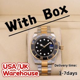 ZDR Mens Watches 40mm Automatic Mechanical Watch Full 904L Stainless Steel Blue Black Ceramic Sapphire Glass WristWatches Super luminous montre de luxe watch - streetova