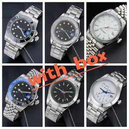 Mens Mechanical Watches 36/41MM Automatic Full Stainless steel Luminous Waterproof 28/31MM Quartz Women Watch Couples Style Classic Wristwatches montre de luxe - streetova