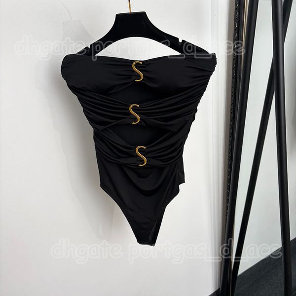 Designer Charming Hollow Bodysuit Tanks Women Black Sleeveless Leopard Sexy Night Club Party Playsuit - Apparel - streetova