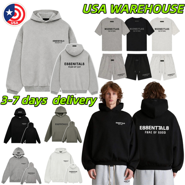 Hoodie Mens Classic Style Designer Tracksuit Men Hoodies Silicone Monogram Print Tracksuits Shorts T Shirt Mens Designer Sweatpant High Street Daily Sweatshirt - Apparel - streetova
