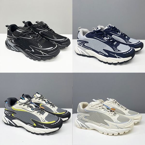 High Quality Men Designer Runner Tatic Sneaker Luxury 2.0 Leather Running Shoes Dynamic Print Mesh Trainers Lightweight Running Hiking Shoes 1098 - Shoes & Accessories - streetova