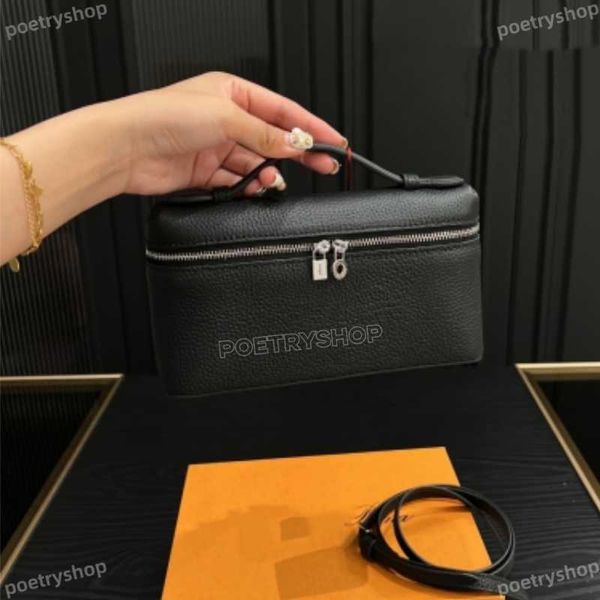 Designer Bags Lunch Box Women Bags Designer Makeup Handbag Genuine Leather Handbags Canvas Ostrich Stranded Two Way Shoulder Crossbody bag - Bags, Luggage & Accessories - streetova