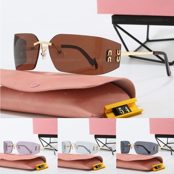 YQ Designer sunglasses women for luxury sunglasses classic glasses design curved Lenses shades travel outdoor with box - Fashion Accessories - streetova