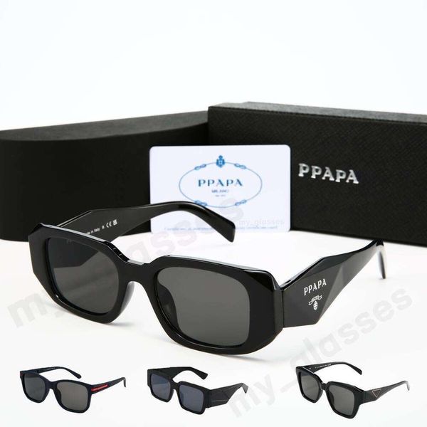 Luxury Designer Sunglasses Symbole Triangular Signature Angular Frame UV400 Protection Anti Glare Eyewear for Men Women Fashion PR17WS Sun Glasses with Box - Fashion Accessories - streetova