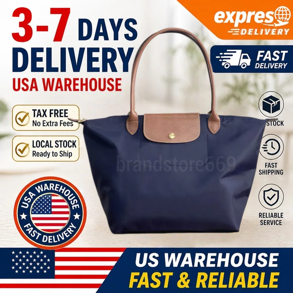 Designer bag Nylon Tote Shoulder Bags Champes Bag tote Bags Women Medium Large Capacity Shopping bags - Bags, Luggage & Accessories - streetova