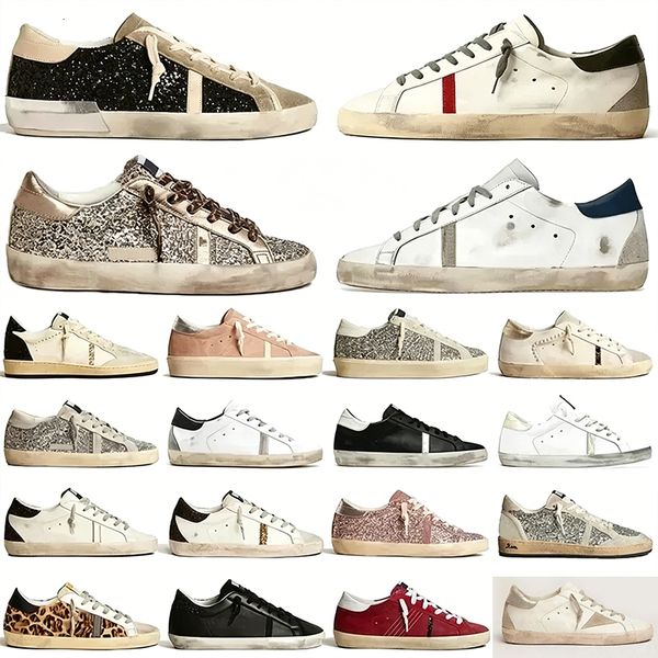 Leather Super Star Shoes For Men Women Designer Casual Shoes Women Dirtys Sneakers Lace Up Low Top Runners Sport Shoes Classic White Training 1026 - Fashion Collection - streetova