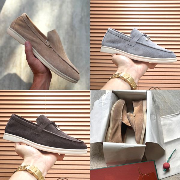 Free Shipping Men Dress Shoes Loafers Designer Sneakers High Quality Driving Shoes Slip On Suede Flat Shoes Women Loafers Daily Casual Shoes 739 - Shoes & Accessories - streetova