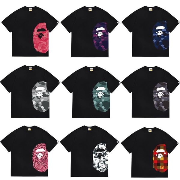 Fashion casual breathable oversize loose short sleeve designer shirts men women t shirt Letters Printed Vintage Washed Round-Neck tshirt - Apparel - streetova