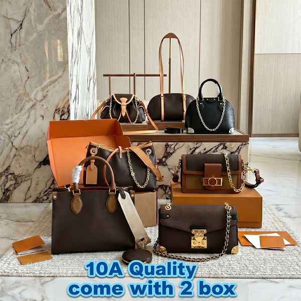 Vintage Designer Bags For Women Luxury Crossbody Handbags Totes Classic Metal Corner Shoulder Purses Retro Box Bag Fashion Messenger Bag With Box Womans Purse PRPU - Bags, Luggage & Accessories - streetova