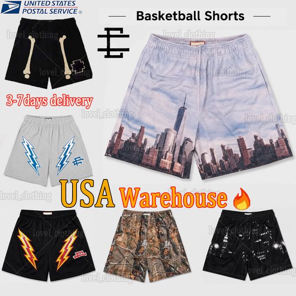 erics emanels shorts Mens Swim Ees Shorts Designer Fashion Basketball Gym Jogger Beach Pants High Quality Summer Board Trunks Mesh Lining Casual Sport Running Short - Apparel - streetova
