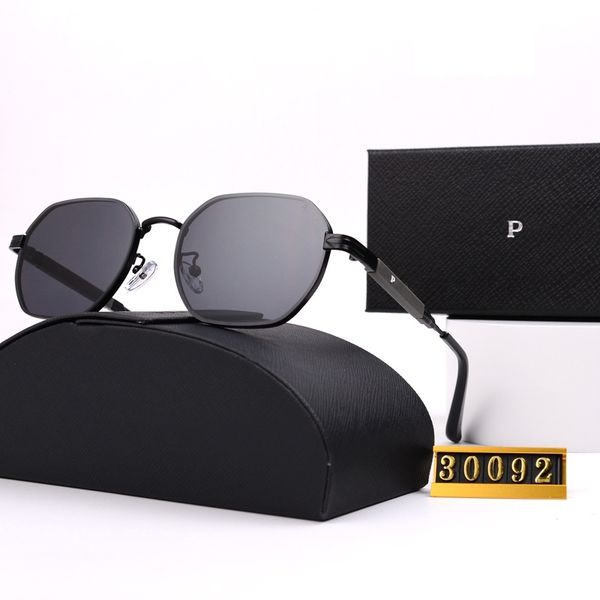 Designer Sunglasses Mens Womens Brand luxury Metal Frame Polarized Classic eyeglasses black vintage summer Outdoor shades eyeglasses with box - Bags, Shoes & Accs - streetova
