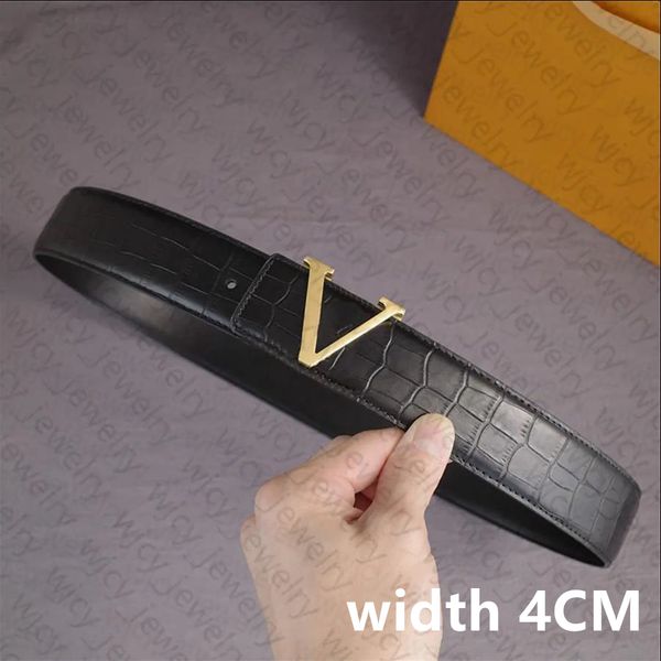 Real Leather Designer Belt Woman Belts Man Smooth Buckle Width 2.5cm & 4.0cm Cowskin Classic Golden Silver Color Letters Design - Fashion Accessories - streetova