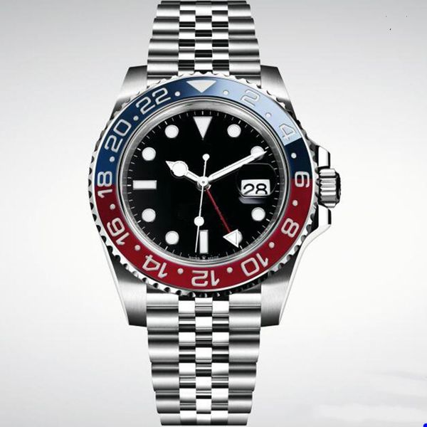 Mens/Womens Watches Automatic Mechanical 40mm Watch 904L Stainless Steel Blue Black Ceramic Sapphire glass luminous WristWatches montre de luxe gifts - Watches - streetova